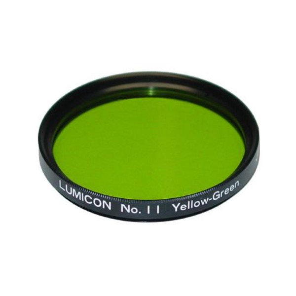 Lumicon Filtro # 11 giallo-verde 2''