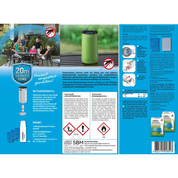 Thermacell Protect mosquito defence