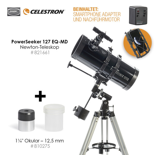 Celestron Telescopio N 127/1000 Powerseeker 127 EQ-MD Mars-Set