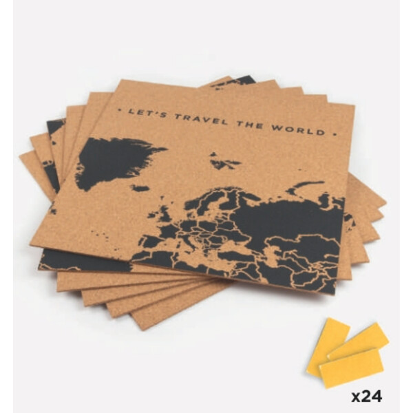 Miss Wood Mappa puzzle XL - Nero