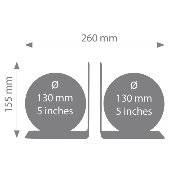 TROIKA Globo BookGlobe Earth Galaxy 13 cm