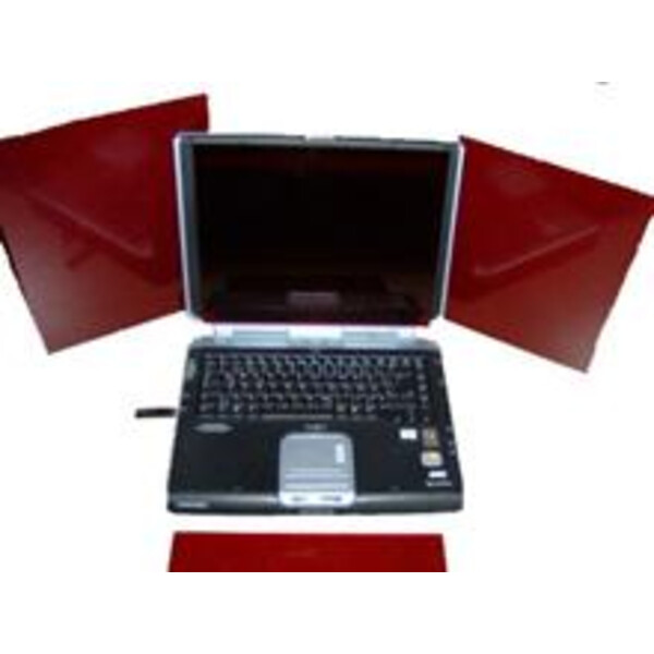 TS Optics Plexiglas rosso per monitor 360x270mm