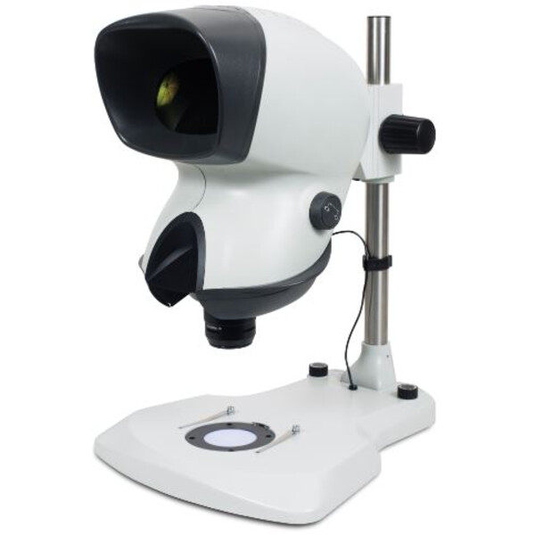 Vision Engineering Microscopio stereo zoom MANTIS Elite-Cam, MHDVF-TS, Colonna di sostegno, Luce trasmessa e trasmessa, LED, Fotocamera, 2MP, Vifox SW, senza obiettivi