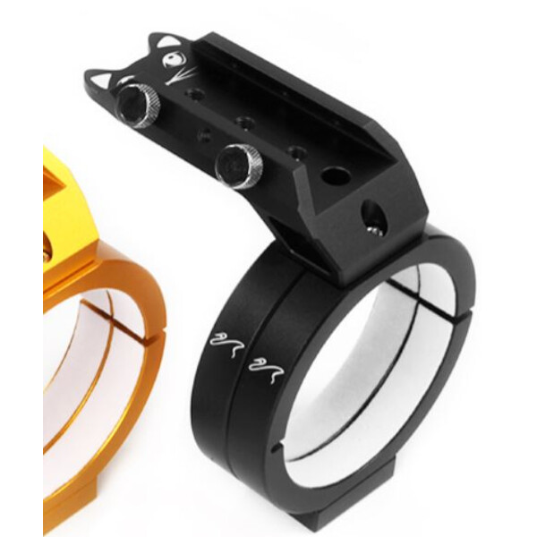 William Optics Anelli di sostegno e base per supporto cercatore per ZenithStar 61