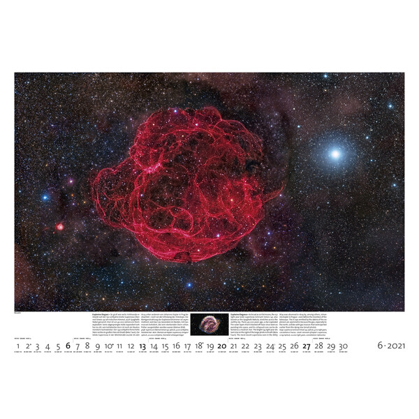 Palazzi Verlag Calendario Sternzeit 2021