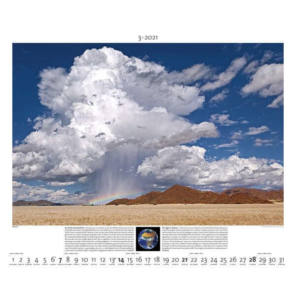 Palazzi Verlag Calendario Planet Erde 2021