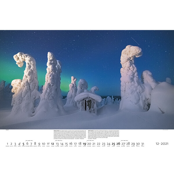 Palazzi Verlag Calendario Nightscapes 2021