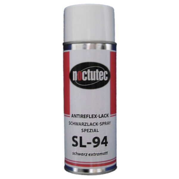 noctutec Vernice antiriflesso SL-94 nero extra opaco bomboletta spray 400 ml