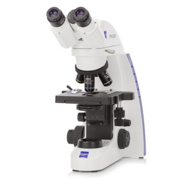 ZEISS Microscopio Primostar 3, Fix-K., Tri, SF20, 4 pos., ABBE 0.9, 40x-400x
