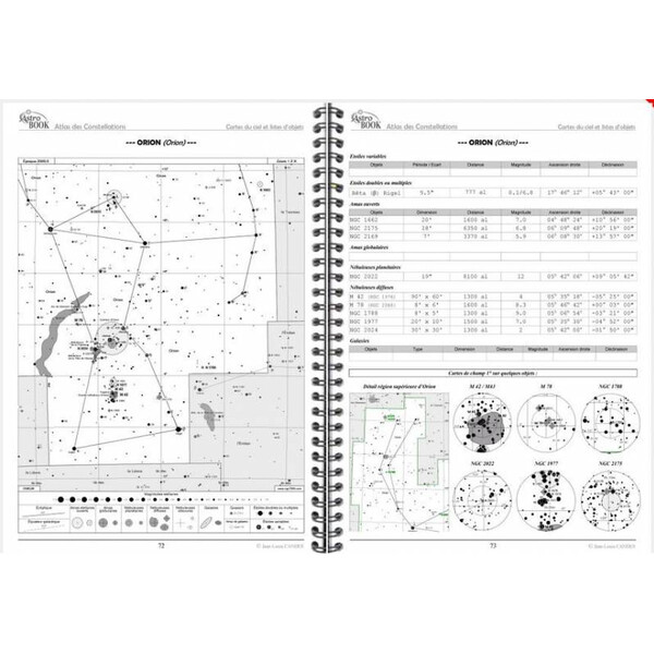 Astrobook Atlante Atlas des Constellations Tome 1 : Ciel Boréal