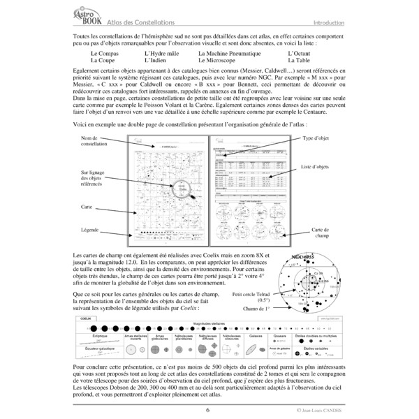 Astrobook Atlante Atlas des Constellations Tome 2 : Ciel Austral