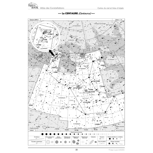 Astrobook Atlante Atlas des Constellations Tome 2 : Ciel Austral