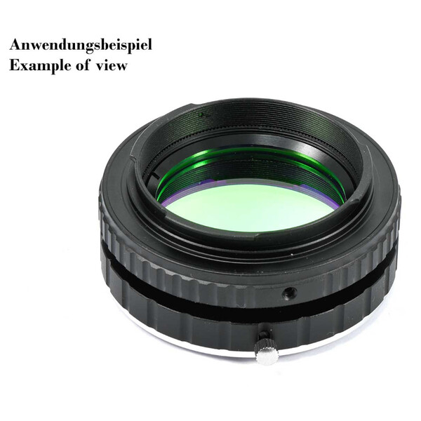 TS Optics Adapter for EF lenses on Canon EOS R cameras with filter holder 50mm