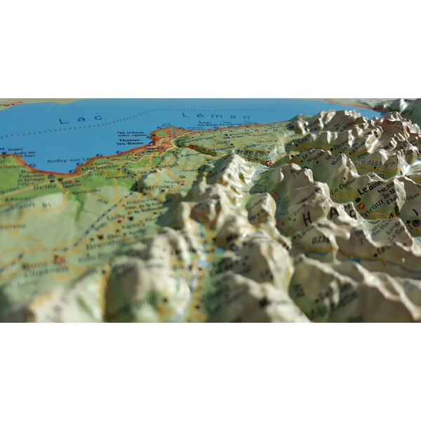 3Dmap Mappa Regionale Haute Savoie Version été