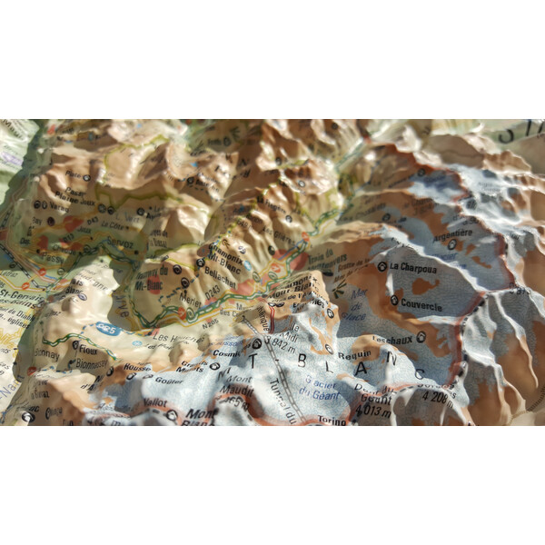 3Dmap Mappa Regionale Haute Savoie Version été