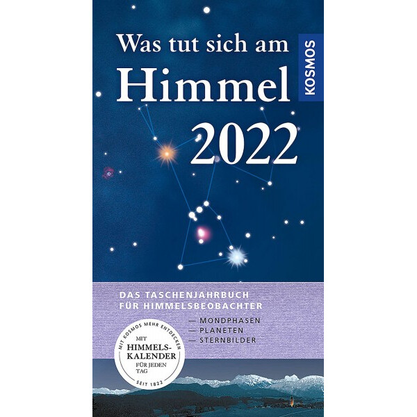 Kosmos Verlag Annuario Was tut sich am Himmel 2022