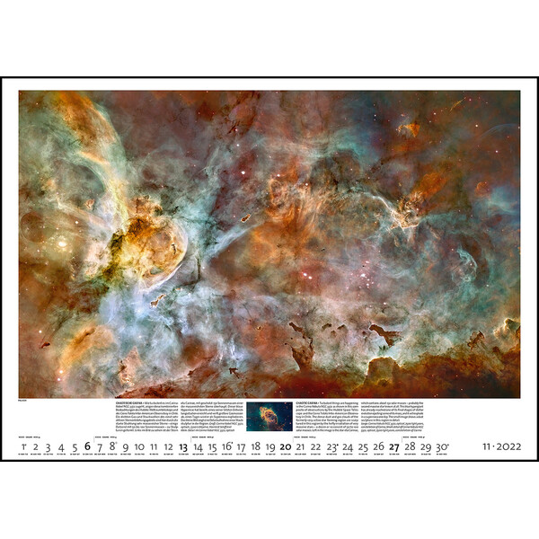 Palazzi Verlag Calendario Sternzeit 2022