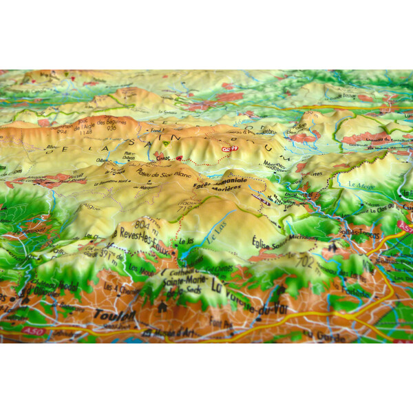 3Dmap Mappa Regionale Sainte-Victoire et Sainte-Baume