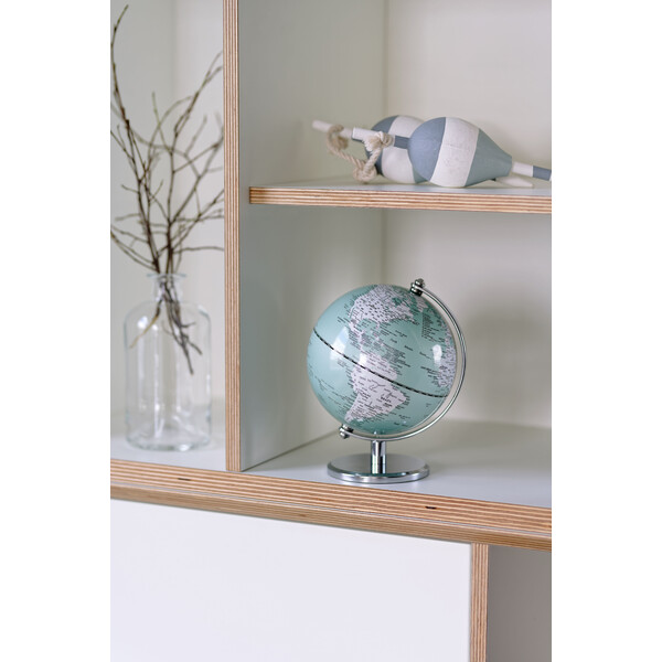 TROIKA Mini Globo Gagarin Pastello Turchese 13cm