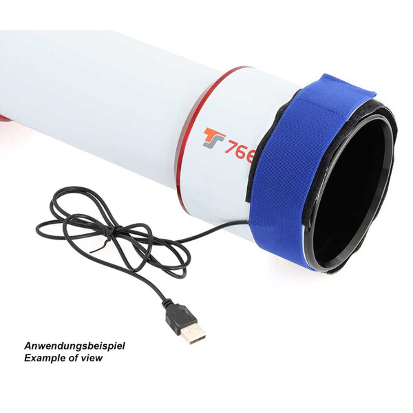 TS Optics Fascia anticondensa USB 400mm