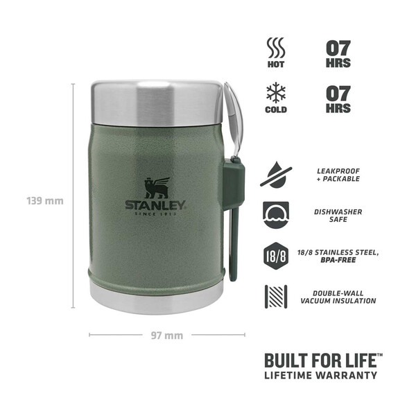 Stanley Barattolo per alimenti Classic verde