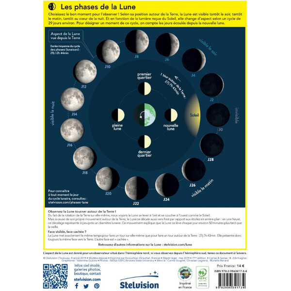 Stelvision Atlante Carte de la Lune