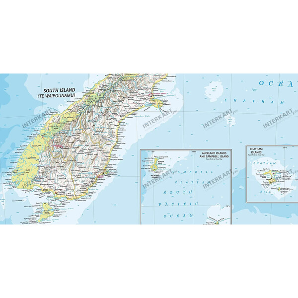 National Geographic Mappa Nuova Zelanda (60 x 77 cm)