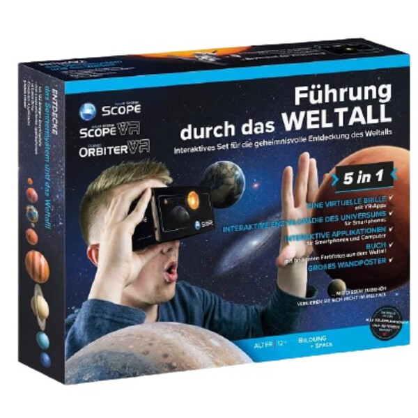 Skywatcher Telescopio AC 70/700 Mercury AZ-2 SET di cannocchiali per il sistema solare