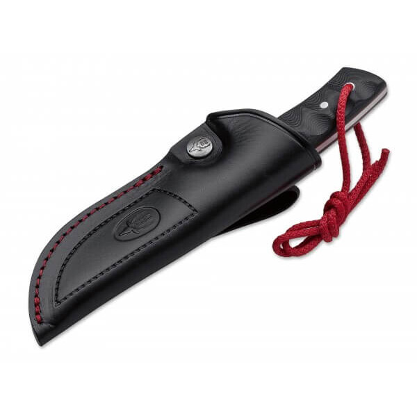 Muela Coltelli Micarta nera Kodiak