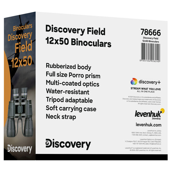 Discovery Binocolo 12x50 Field