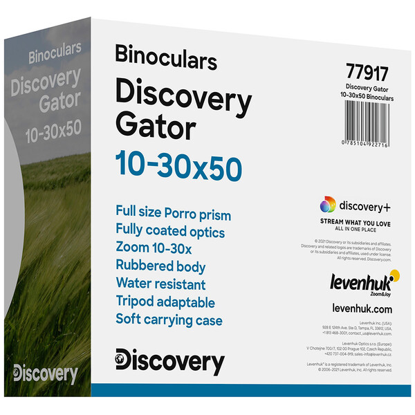 Discovery Zoom Binocoli Gator 10-30x50