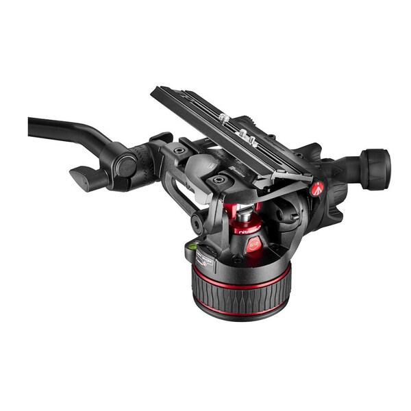 Manfrotto Treppiede- testa a sfera Nitrotech 612 Fluid-Videokopf