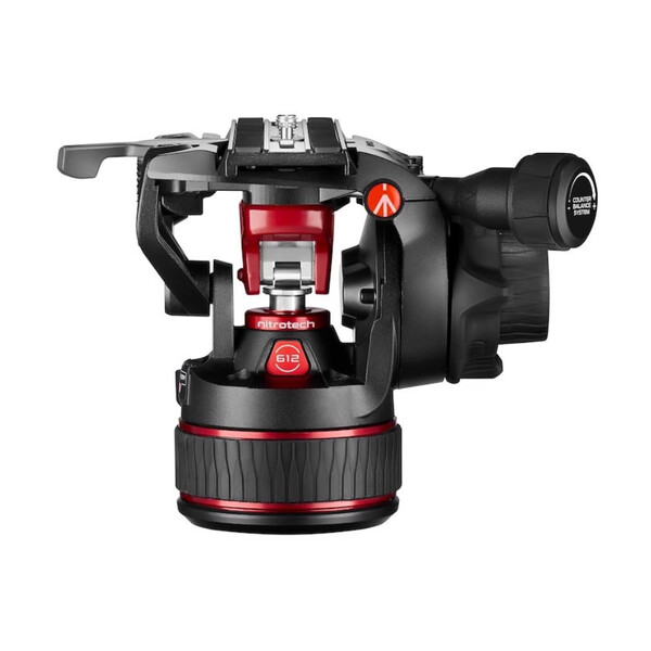 Manfrotto Treppiede- testa a sfera Nitrotech 612 Fluid-Videokopf