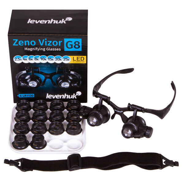 Levenhuk Lente d`Ingrandimento Zeno Vizor G8