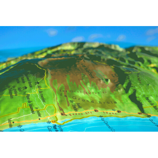 3Dmap Mappa Regionale La Réunion