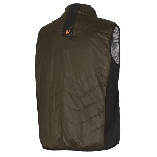 Härkila Gilet riscaldante, verde salice/nero, taglia XS