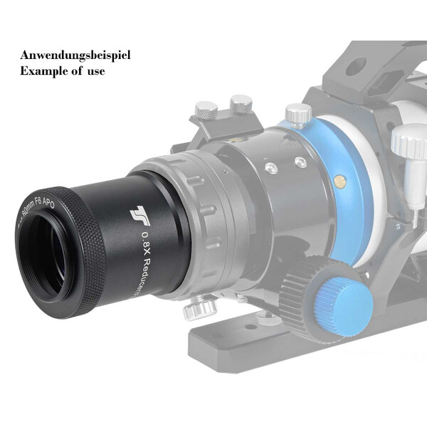 TS Optics Rifrattore Apocromatico AP 80/480 CF-APO f/6 FPL55 Triplet OTA
