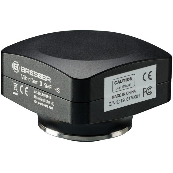Bresser Fotocamera MikroCamII 5MP HIS, colore, CMOS, 2/3'', 3,45 µm, USB3