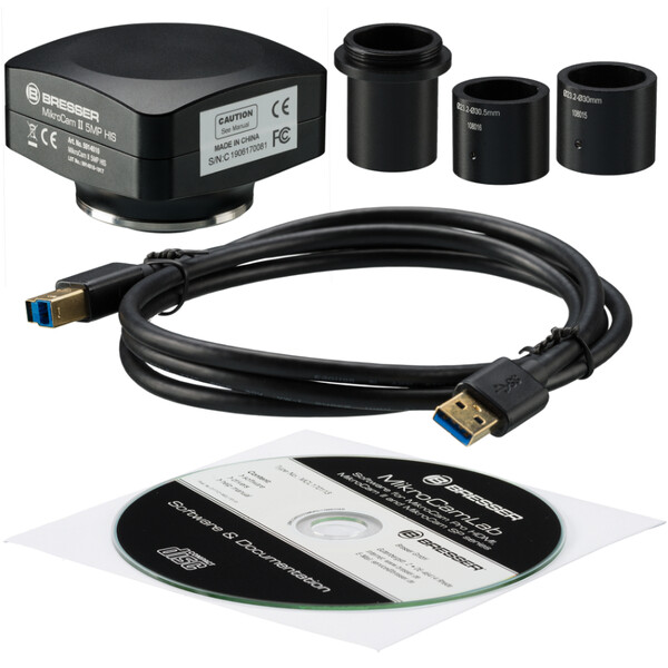 Bresser Fotocamera MikroCamII 5MP HIS, colore, CMOS, 2/3'', 3,45 µm, USB3