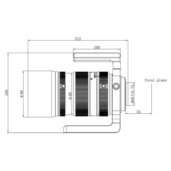 Askar Rifrattore Apocromatico AP 50/200 ACL200 Gen. 2 OTA