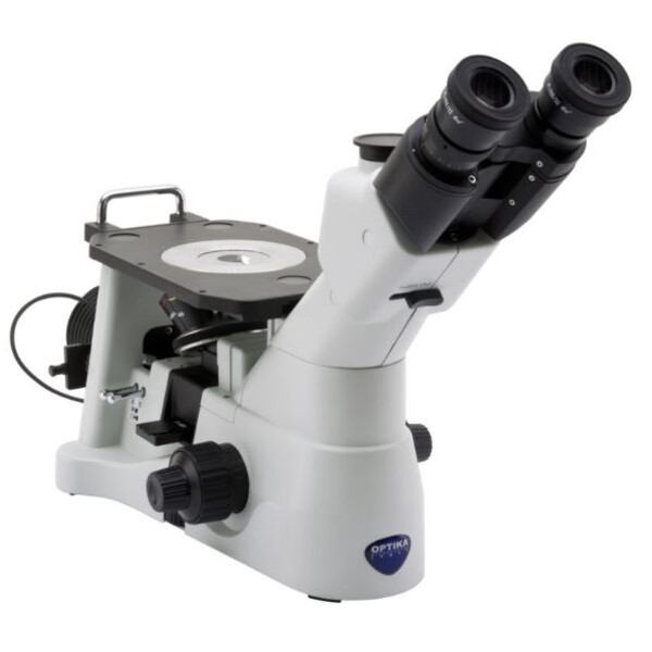 Optika Microscopio invertito IM-3METLD, trino, invers, 10x22mm, LED 18W,