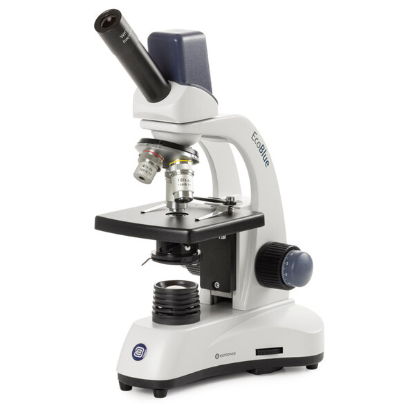 Euromex Microscopio EcoBlue EC.1005, mono, digitale, 5MP, achro. 40x, 100x, 400x, LED