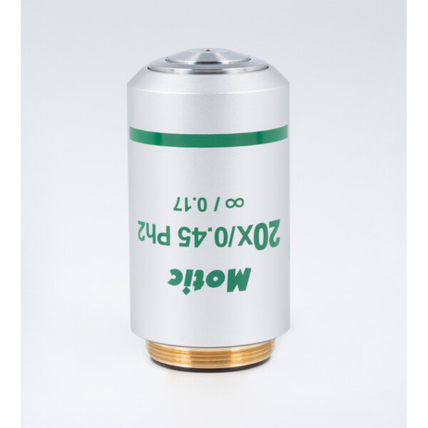 Motic Obiettivo Obiettivi 20X / 0.45, wd 0.8mm, CCIS, UC plan, pos.phase Ph2, infinity