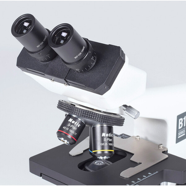 Motic Microscopio B1-220E-SP, Bino, 40x - 400x