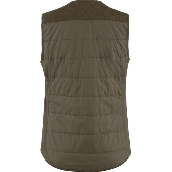 Fjällräven Gilet imbottito in lana Forest W, 633 Dark Olive, L