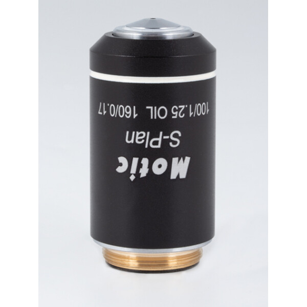 Motic Obiettivo Objektiv S-Plan Objektiv SP100X/1.25/S-Öl (AA=0.165mm)