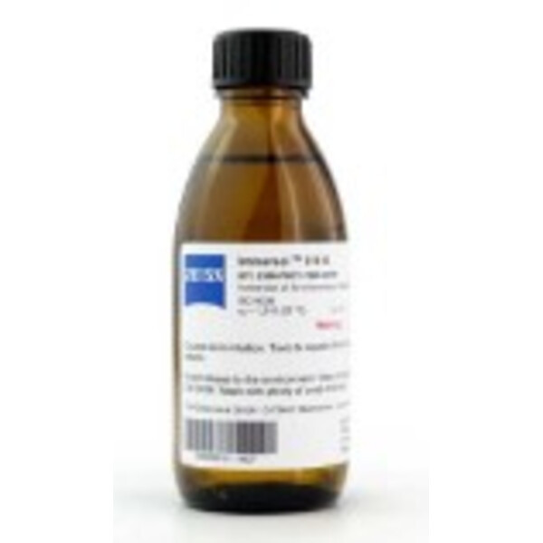 ZEISS Olio per immersione Immersol 518 N. Flacone da 100 ml