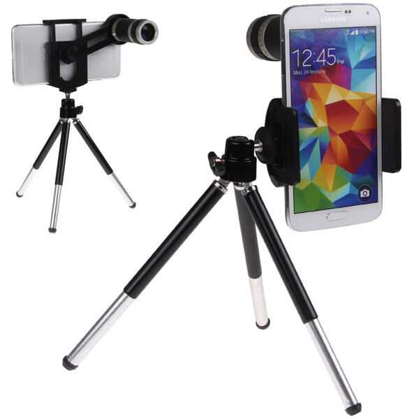 Spectrum Telescope Telescopio Handy-Teleskop mit Mini-Stativ