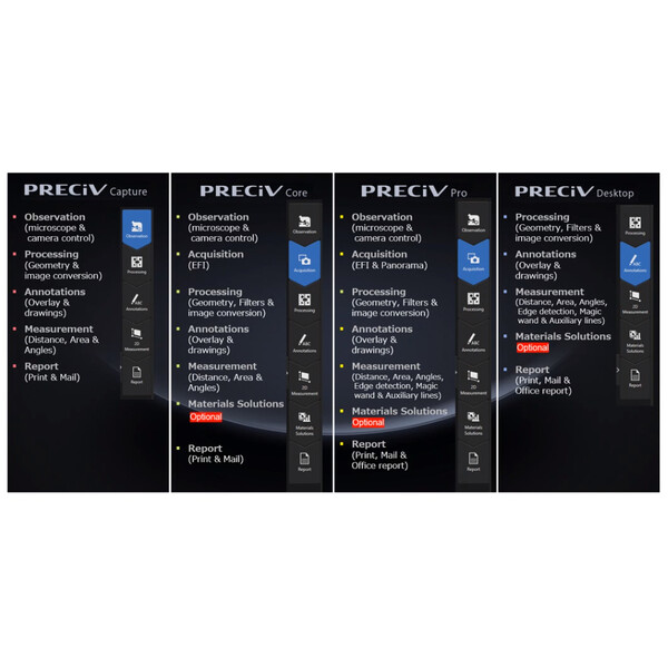 Evident Olympus Software Versione 1.2 di PRECiV Core, licenza principale PV-CO-1.2