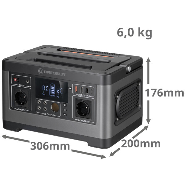 Bresser Stazione Elettrica Mobile 500 Watt